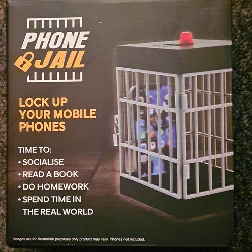 Phone jail - jail, cage