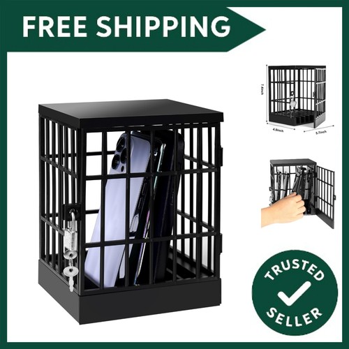 Cell phone jail lock box - box,, gold