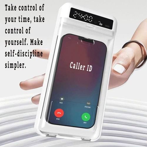 Portable phone lock box - portable, with